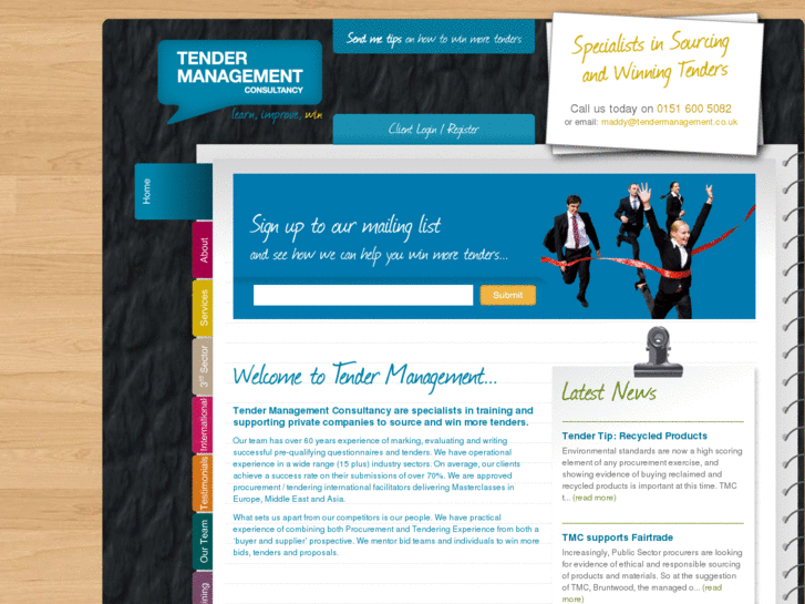 www.tendermanagement.co.uk