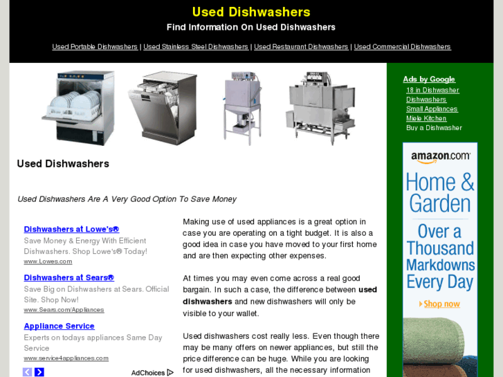 www.useddishwashers.org