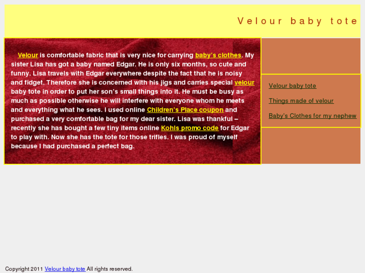 www.velour-baby-tote.com