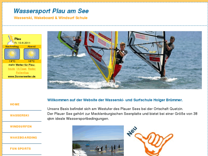 www.wassersport-plauer-see.de