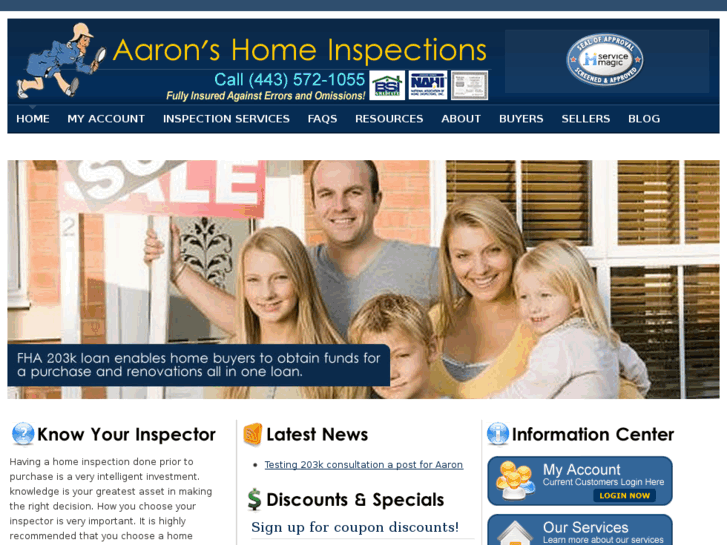 www.aaronshomeinspections.net