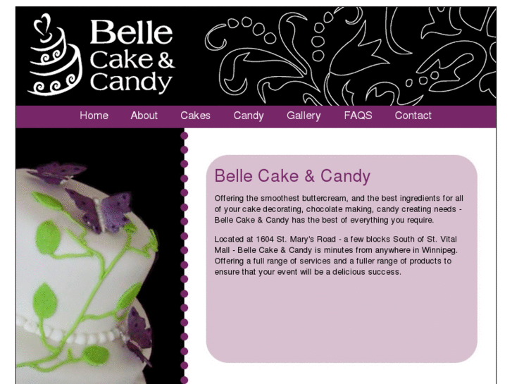 www.bellecakeandcandy.com