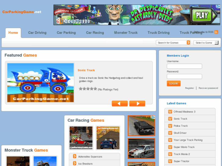 www.carparkinggame.net