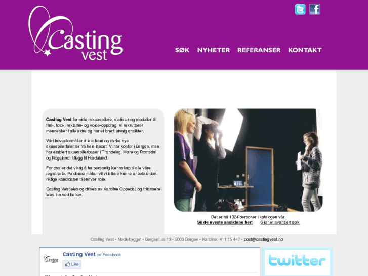 www.castingvest.no