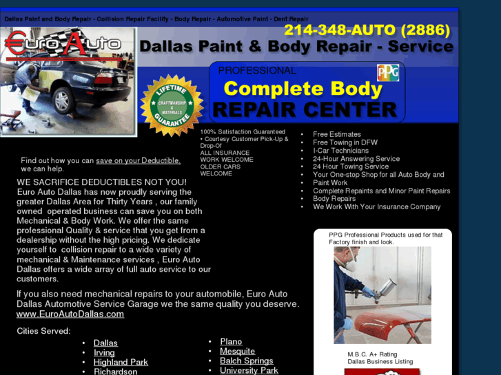 www.dallasbodyrepair.com