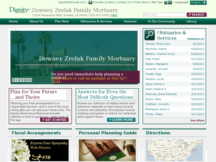 www.downeyzrelakfamilymortuary.com