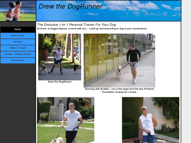 www.drewthedogrunner.com