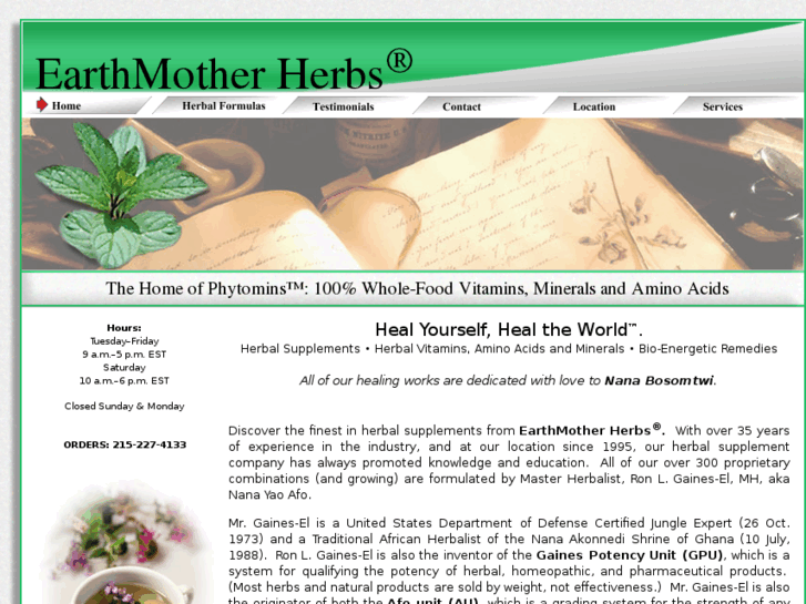 www.earthmotherherbs.org