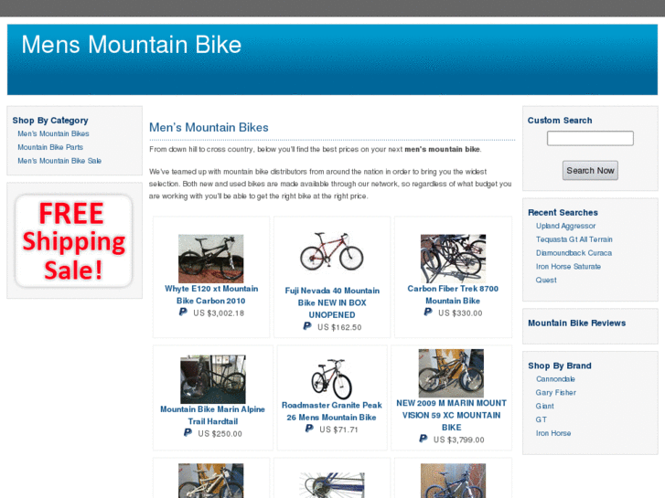 www.mensmountainbikeshop.com