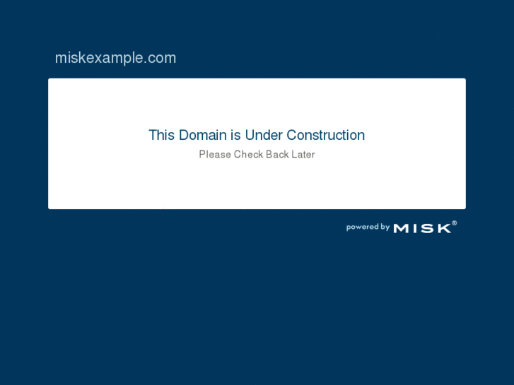 www.miskexample.com