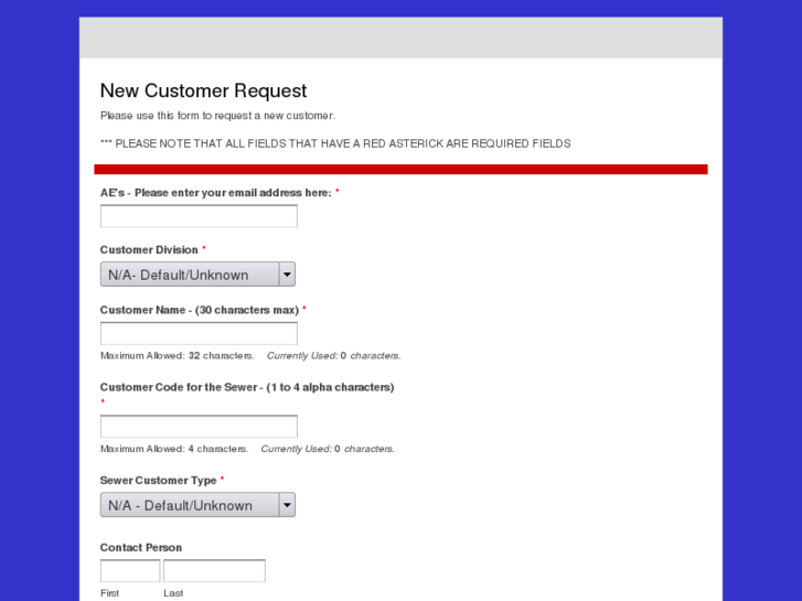 www.newcustomerrequest.com