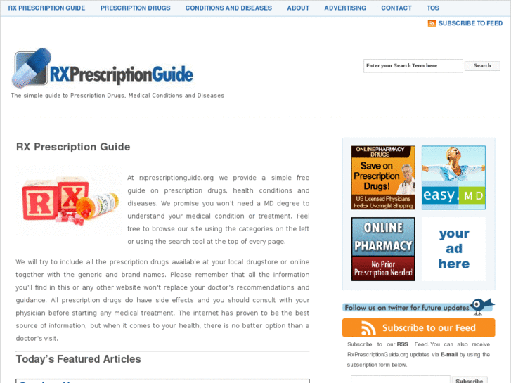 www.rxprescriptionguide.org