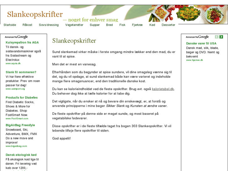 www.slankeopskrifter.dk