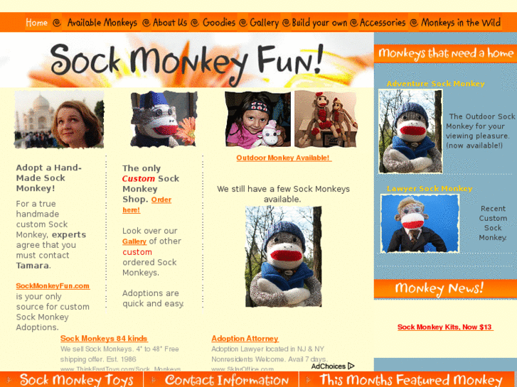 www.sockmonkeyfun.com