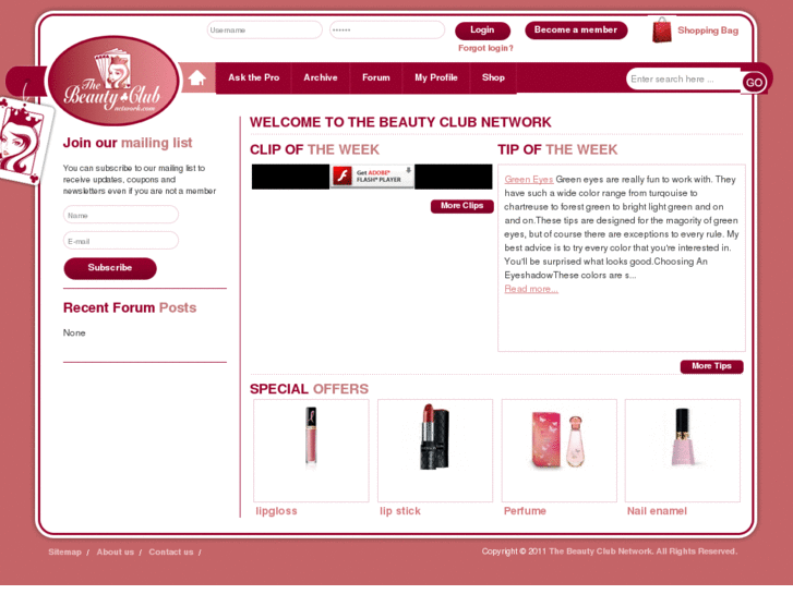 www.thebeautyclubnetwork.com