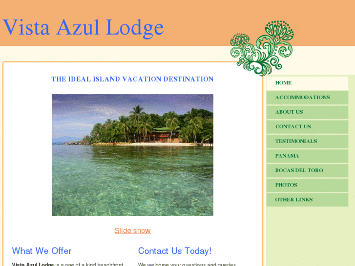 www.vistaazullodge.com