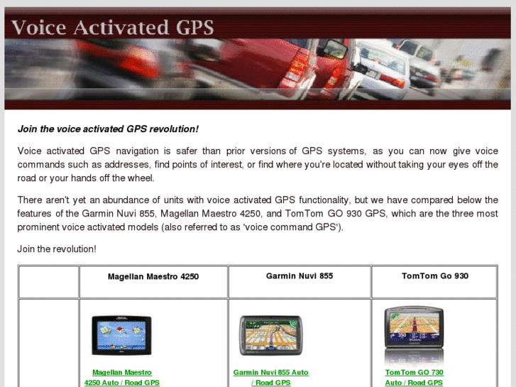 www.voiceactivatedgps.com