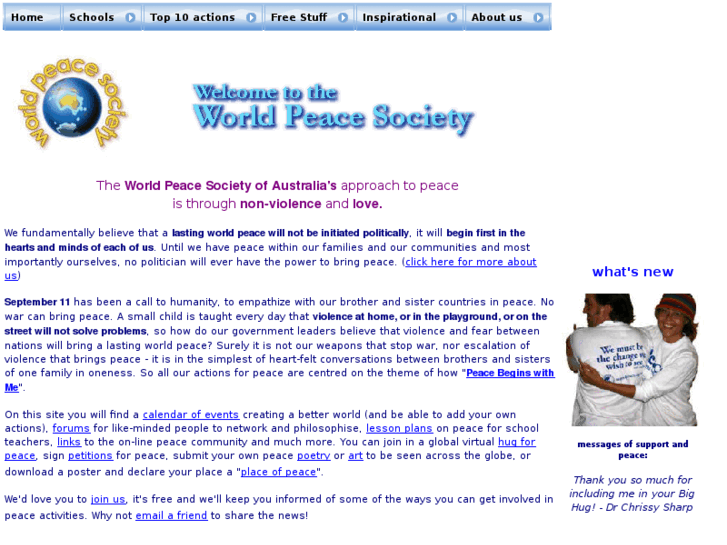 www.worldpeace.org.au