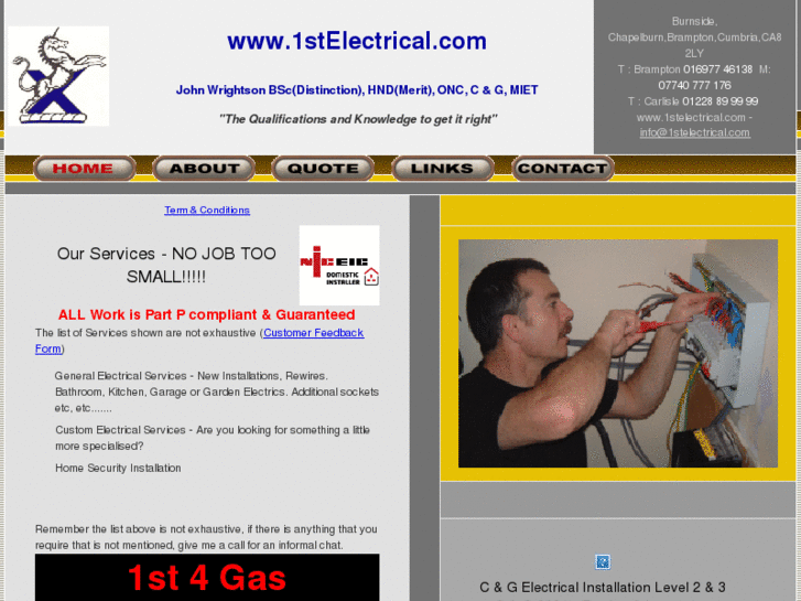 www.1stelectrical.com