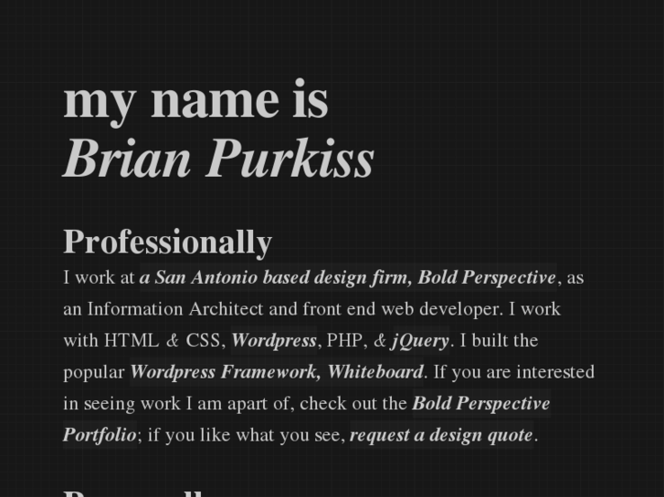 www.brianpurkiss.com