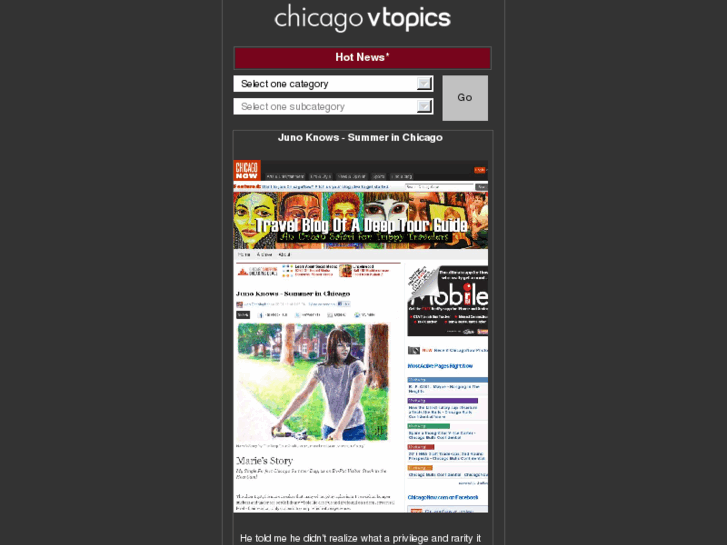 www.chicagovtopics.com