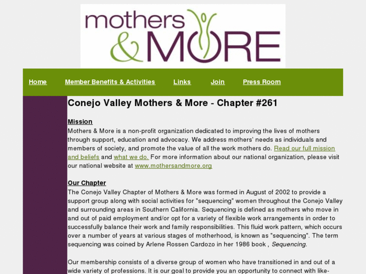 www.conejovalleymothersandmore.org