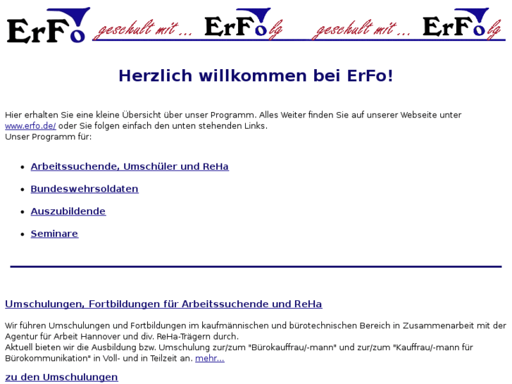 www.erfo.net