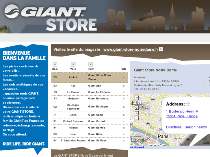 www.giant-store.fr