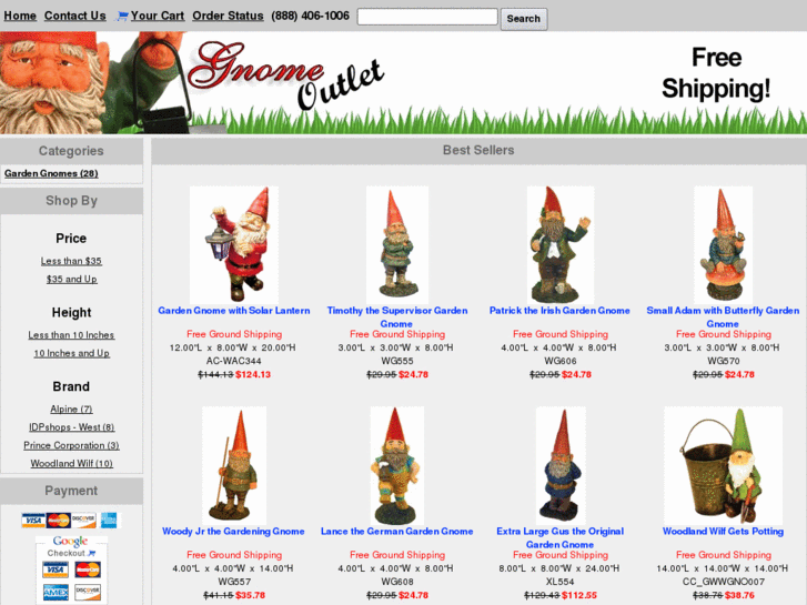 www.gnomeoutlet.com