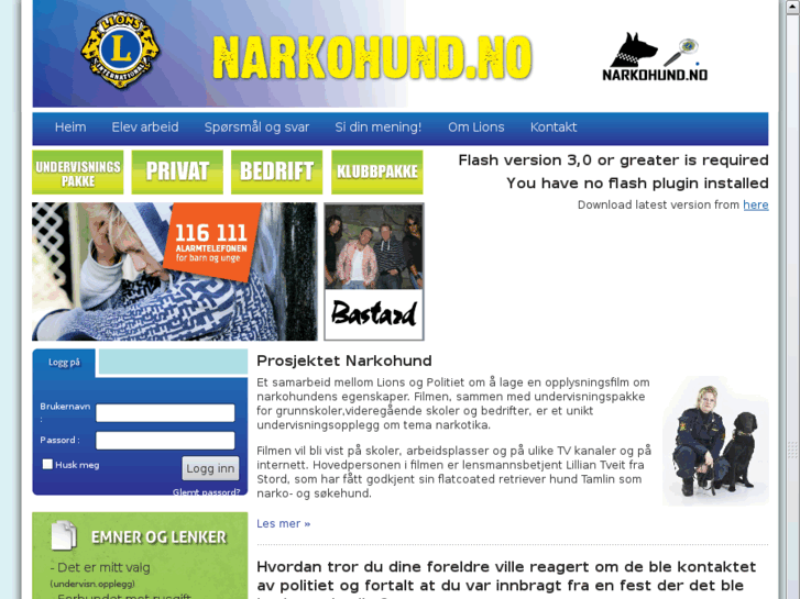 www.narkohund.no