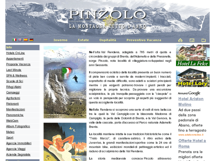 www.pinzolo.info