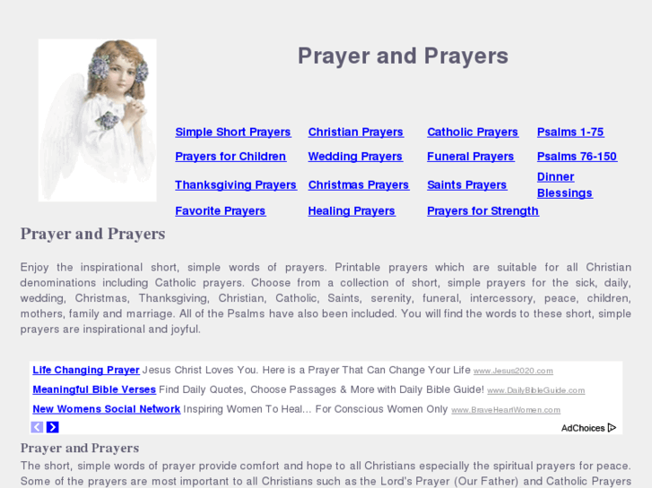 www.prayer-and-prayers.info