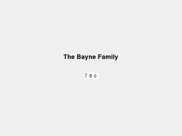 www.thebaynefamily.com