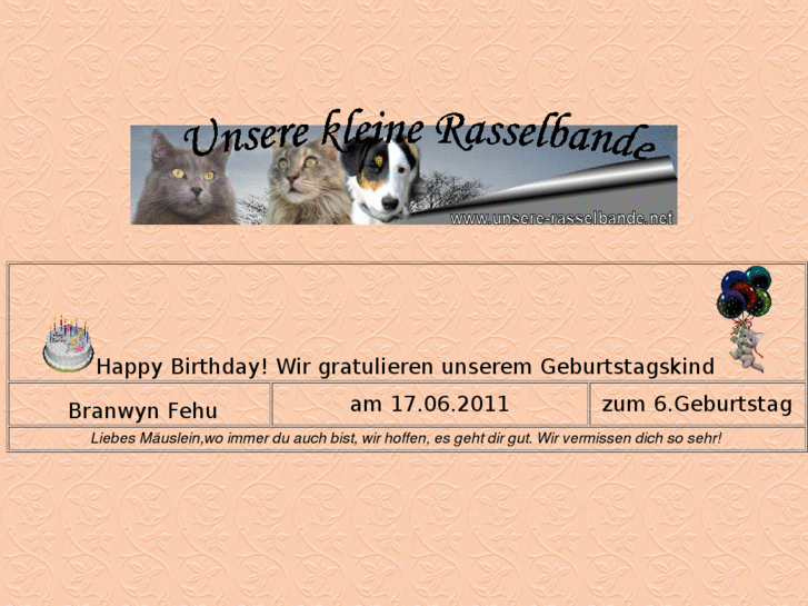 www.unsere-rasselbande.net