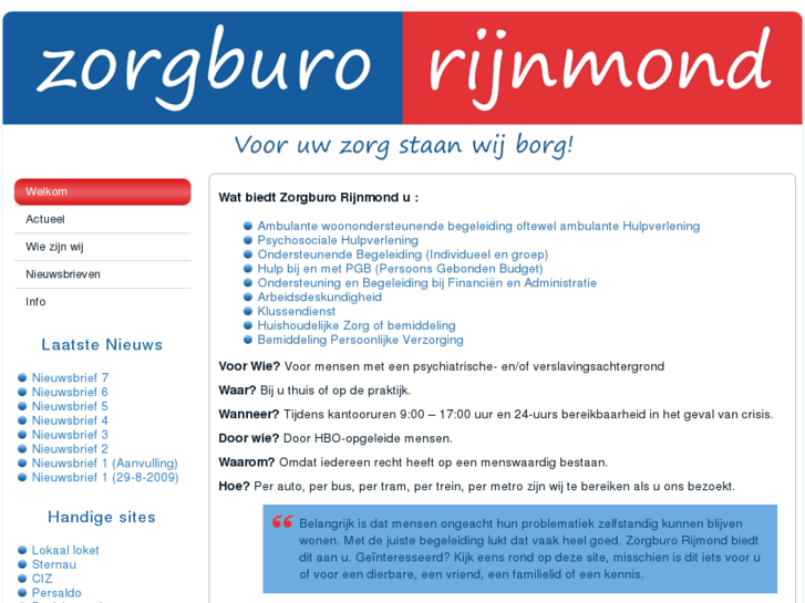 www.zorgburorijnmond.nl