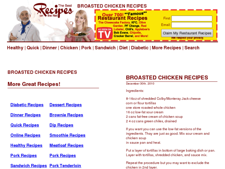 www.broastedchickenrecipes.com