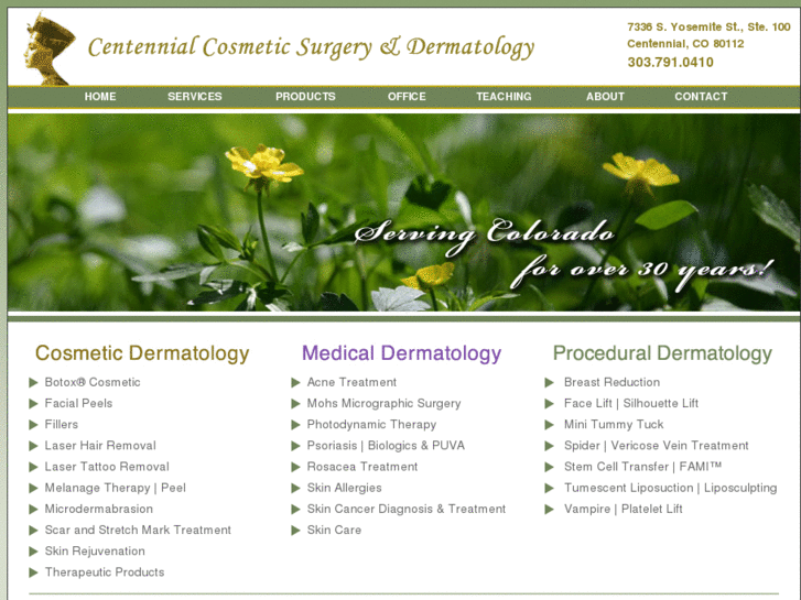 www.centennialcosmeticsurgery.com