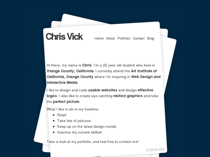 www.chrisvick.com