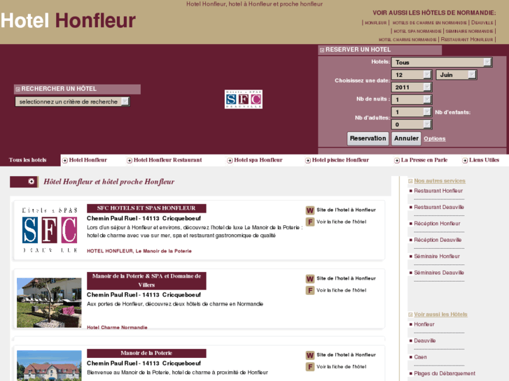 www.honfleur-hotels.com