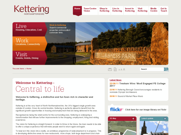 www.liveinkettering.co.uk