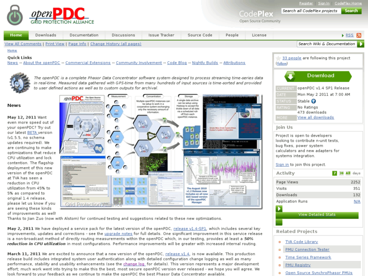 www.openpdc.net