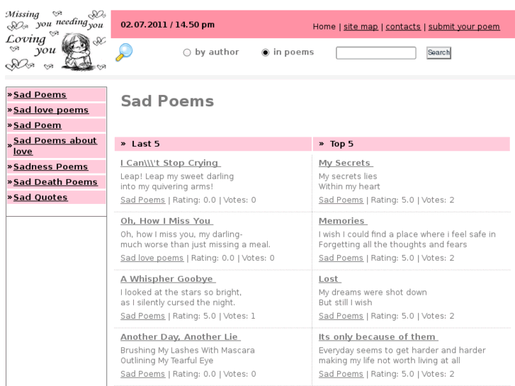 www.sad-poems.info