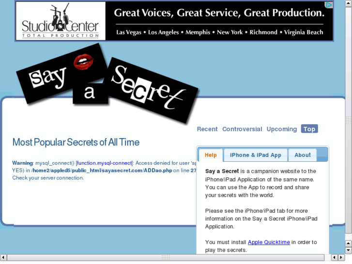 www.sayasecret.com