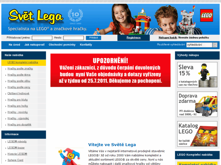 www.svetlega.cz