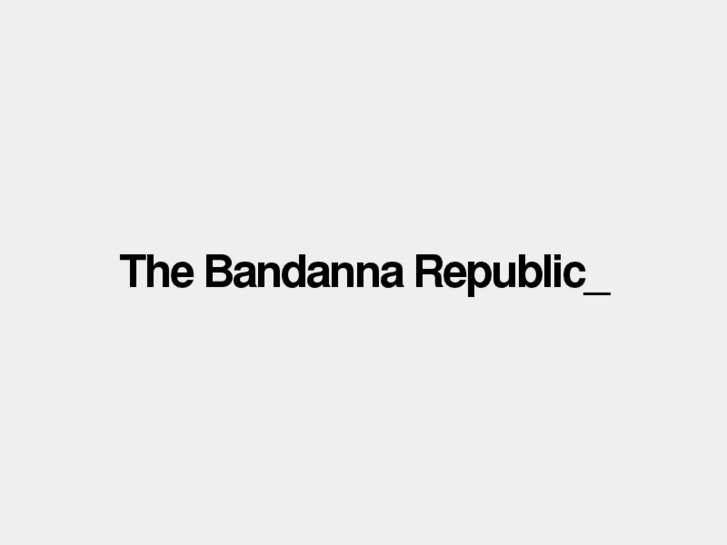 www.thebandanarepublic.com