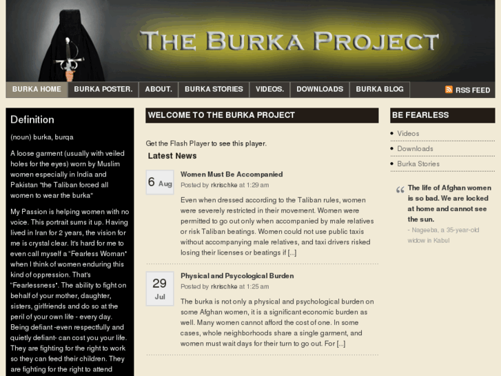 www.theburkaproject.com