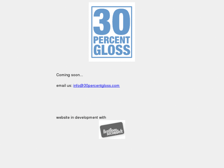 www.30percentgloss.com