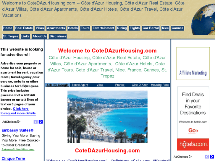 www.cotedazurhousing.com