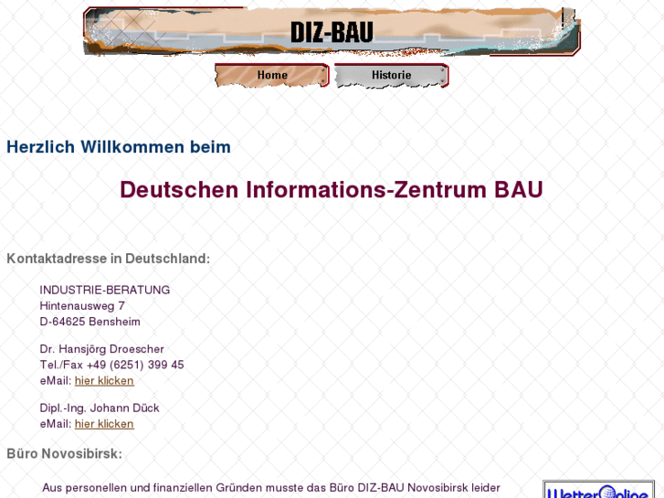 www.diz-bau.de