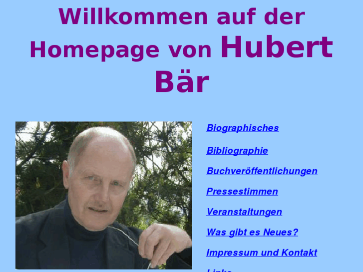 www.hubertbaer.de